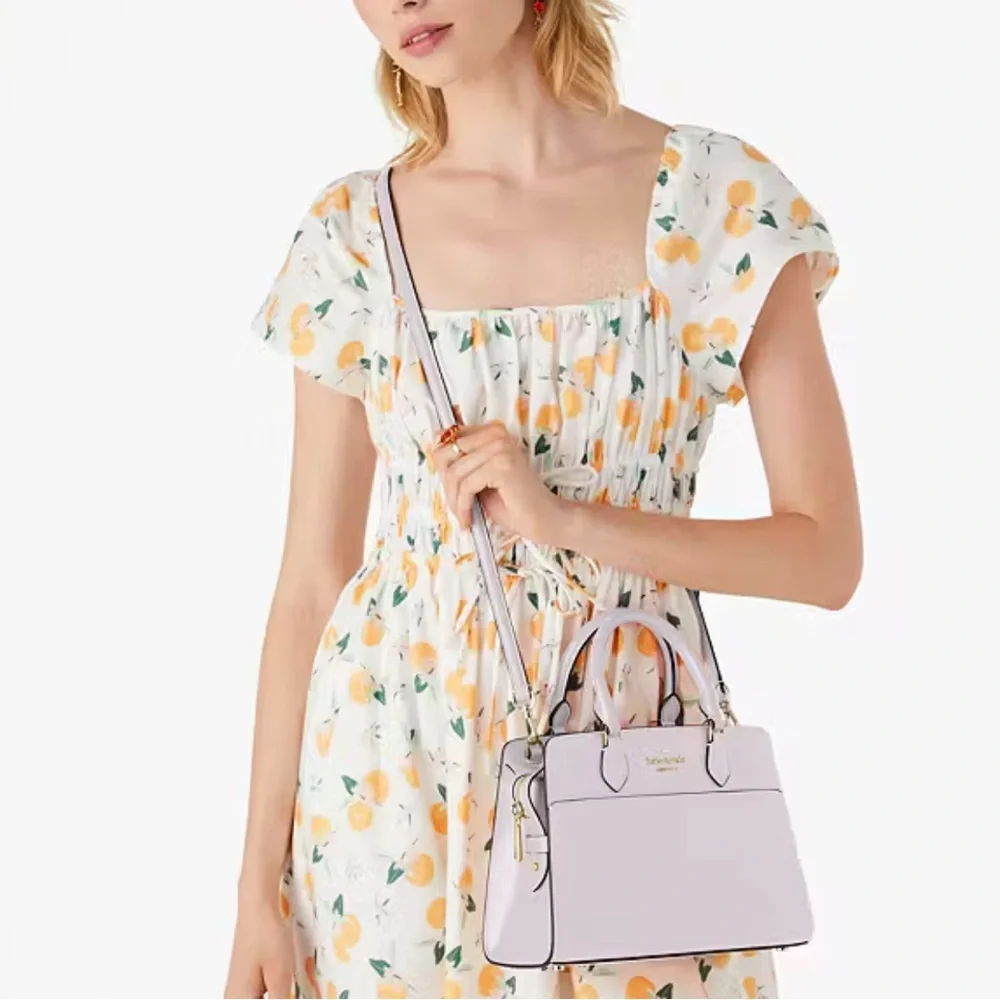 Kate Spade Madison Small Satchel Pastel Lavender